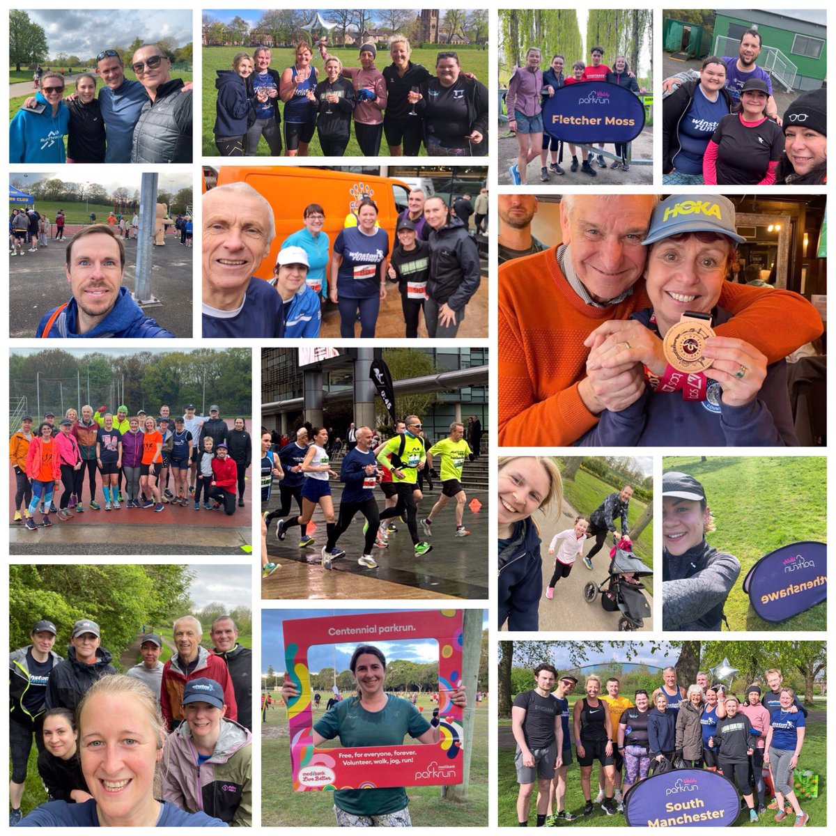 🎊💫 Winston’s Round Up ☀️🎊 Fabulous week #winstonrunners #Congratulations on those milestones, medals and mileage!! 💫🎊 #ukrunchat #ukrunning #ukrunners #londonmarathon #parkrunfamily #250parkruns #communityrun #runningfriends #manchesterrunningclub #parkrunuk #clubchallenge