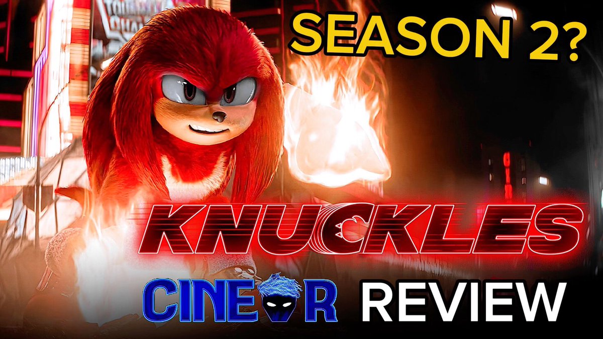 My honest review of the knuckles series is here uploaded on my YouTube channel: 👀👇🥊

youtu.be/TuQjfT176Ww?si…

#knuckles #Knucklesseries #KnucklesShow #ParamountPlus #SonicMovie #SonicMovie3 #Sonic3 #SonicTheHedgehog #TailsTheFox #Paramount #sonicnews