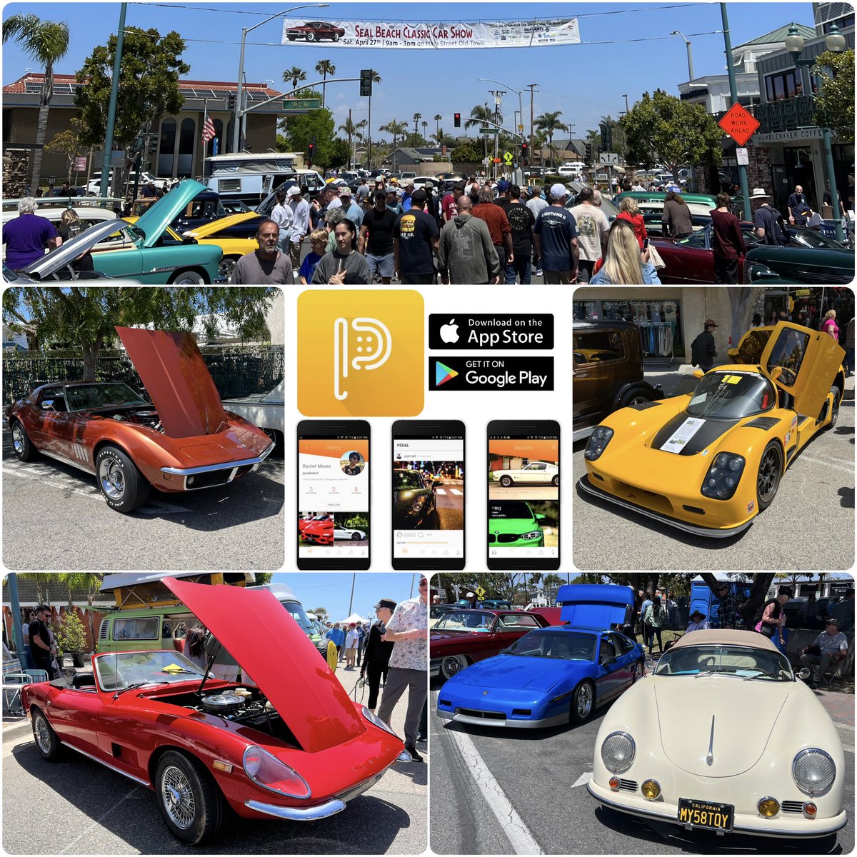 🔶 Seal Beach Classic Car Show ~ Awesome crowd and amazing cars
🔶 See more on PEDAL - Free in app stores

#sealbeachclassiccarshow #sealbeach #classiccarshow #classiccars #musclecar #exoticcars #luxurycars #supercars #dreamcars #pedaltheapp