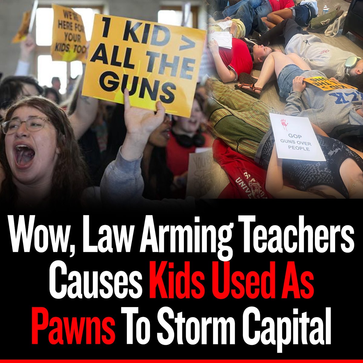 🎬: youtu.be/7A3zBe1zWRg I'm sick and tired of the anti-gun lobby using kids as pawns to manipulate people's emotions to get them to make irrational decisions on gun control. How is this any different than Mao's Red Guard, where he used the misguided youth as his pawns to…