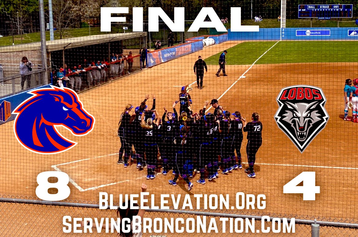 🚀🥎FINAL🚀🥎 SENIOR WEEKEND @BroncoSports grab the dub and win the series to improve to 30-21 (10-9). With the win the Broncos secured their spot in the MWC Tournament. Hollie Farmer 1/2 2B @afloress_27 2/4 HR 3RBI @whalenashlyn23 1/3 RBI @BrookePettis 1/3 2RBI…