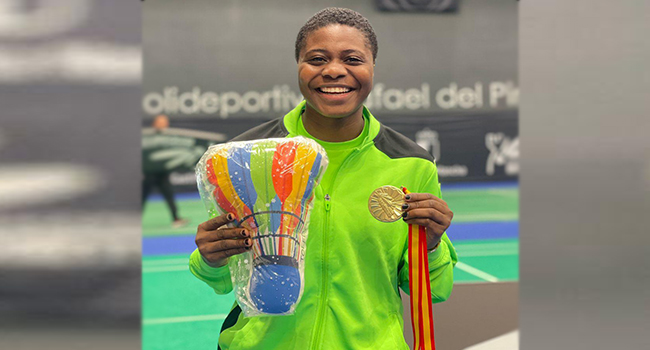 Para Badminton: More Tributes For Bolaji After Historic Performance In Spain channelstv.com/2024/04/28/par…