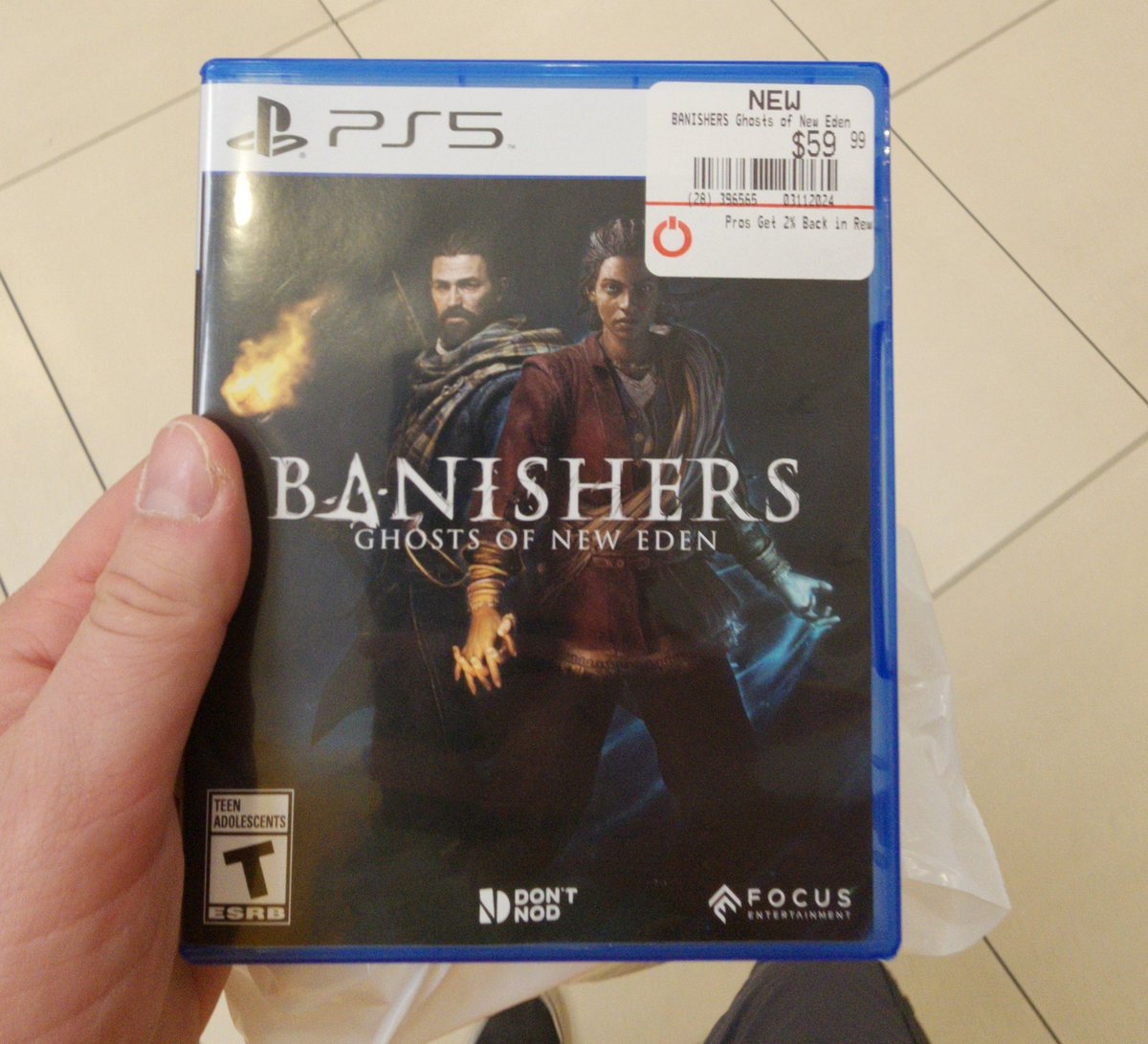 After grinding two jobs, I felt to treat myself!

Fucking hyped!

#BanishersGhostsofNewEden