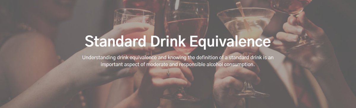 It’s important to remember there’s no beverage of moderation, only the practice of moderation. Learn more about standard drink equivalence and steps to ensure you #EnjoyResponsibly this #AlcoholResponsibilityMonth: standarddrinks.org