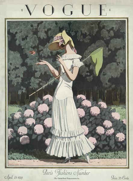 Front cover of Vogue, 15th April 1924