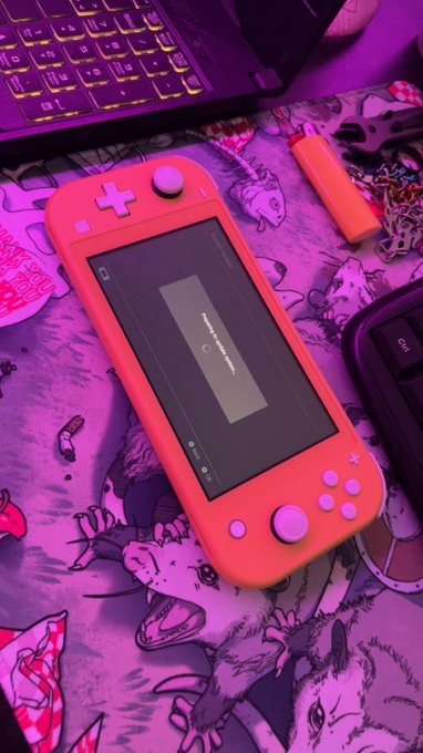 finally on, it has been sitting with the batteries dead for almost 4 years lol https://t.co/Cc0bP0HP