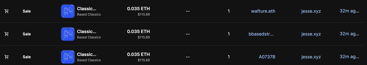 Okay so @jessepollak just swept 3 30 minutes ago and now there are literally only 21 listings left total. @OnlyCapi's collection is about to blow this is basic alpha 101.