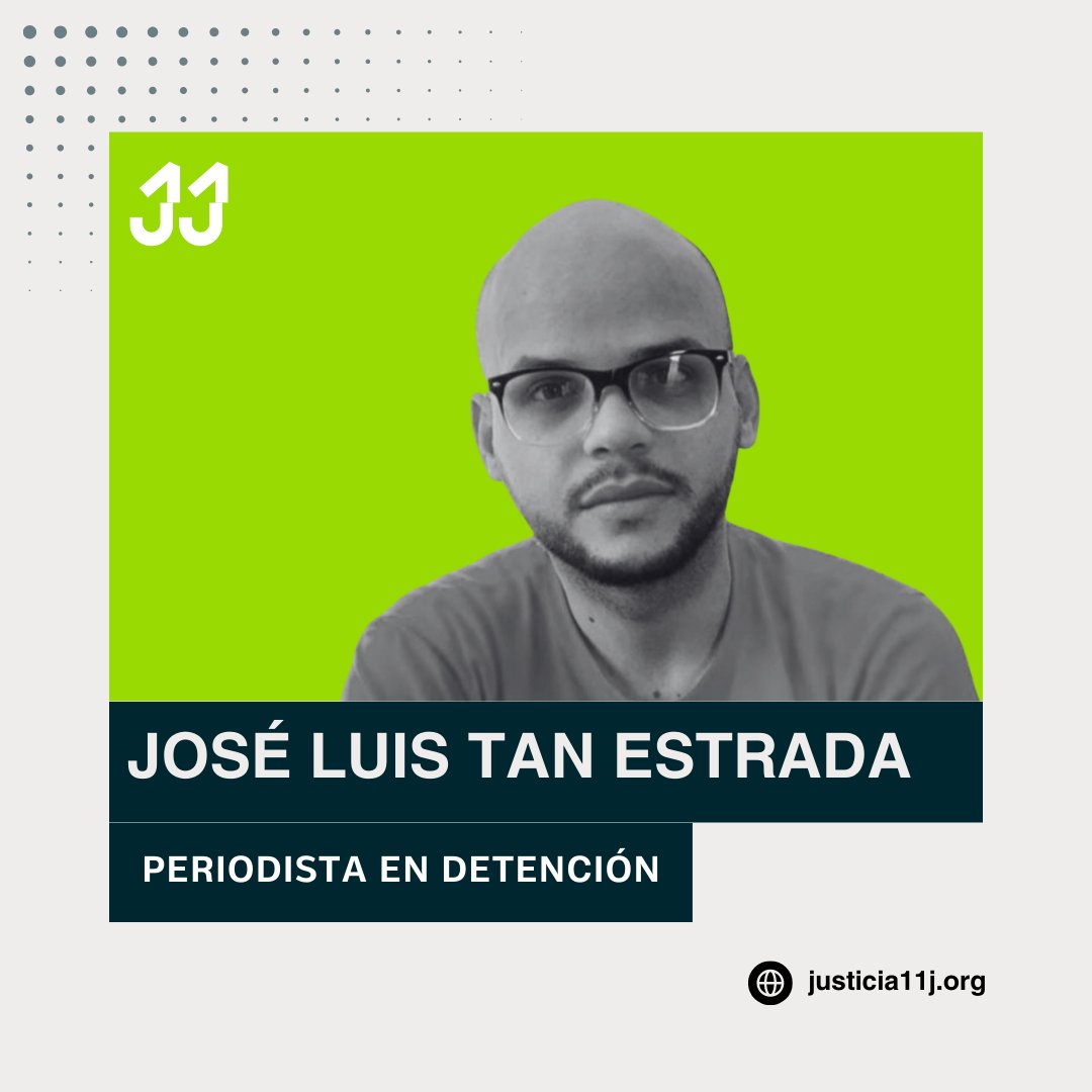 El caso de José Luis Tan es un claro ejemplo de la violación sistemática de los Derechos Humanos por parte del Régimen Cubano. Es un recordatorio de la urgencia de poner fin a la impunidad en este país. 

#FreeTan #InformarNoEsUnDelito
#CubaEsUnaDictadura #Cuba 🇨🇺⛓️