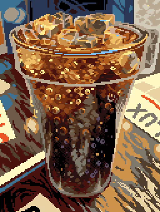 「Cola25 colors, 128x169 pixels 」|Luxのイラスト