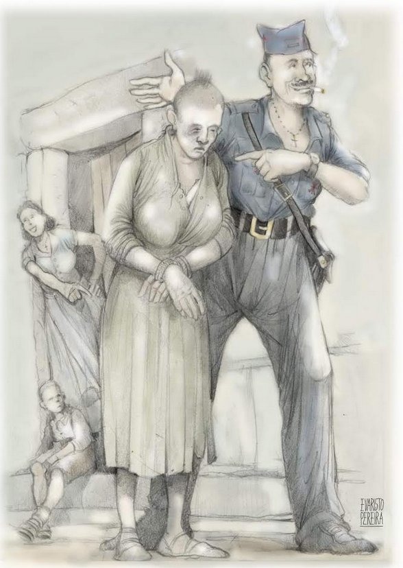 outsidersesp's tweet image. «Esta noche hemos tenido carne fresca»

Eran las más niñas, las más nuevas, las más apetecibles porque querían carne fresca. Los golpistas las escogieron entre un grupo de 27 mujeres que iban a fusilar en la tapia del cementerio de Fuentes de Andalucía (Sevilla). Por desgracia…