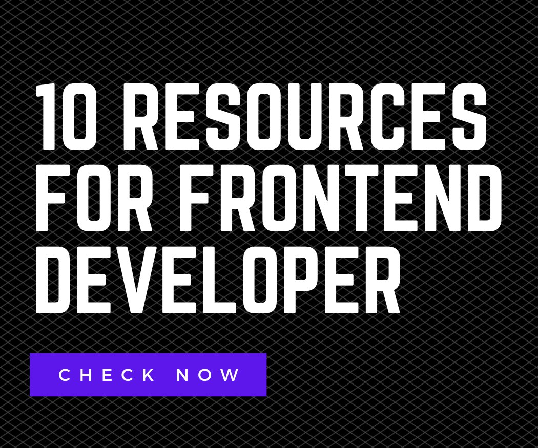 Frontend Developer?

Here are 10 resources that can make your work easier.

dev.to/friyad/fronten…

#developers #DeveloperTools #tools #frontend #frontendDeveloper #resources #HelpingOthers #helping