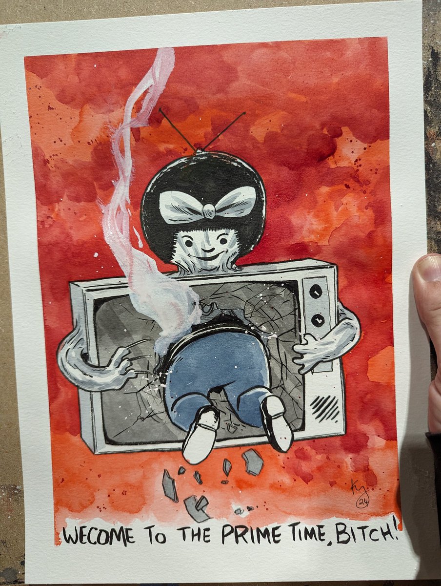 My favorite commission of the weekend.
