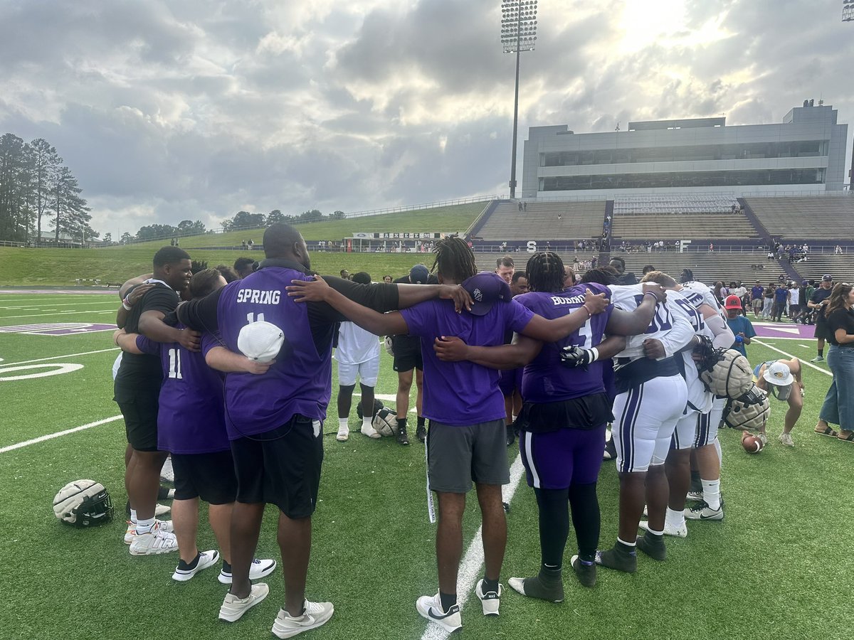 Had a amazing time @SFA_Football Spring game. Thank you @coachmcase and @CoachTyWarren for the invite out, I can’t wait to be back !