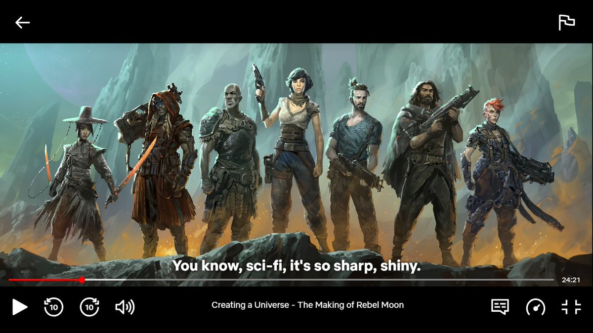 SamuEl_KentMan's tweet photo. Contemplating this concept art translating to reality... 

Keep streaming #RebelMoon #RebelMoonPartOne #RebelMoonPartTwo on #Netflix! #ZackSnyder𓃵 https://t.co/MqiTUZs8oJ