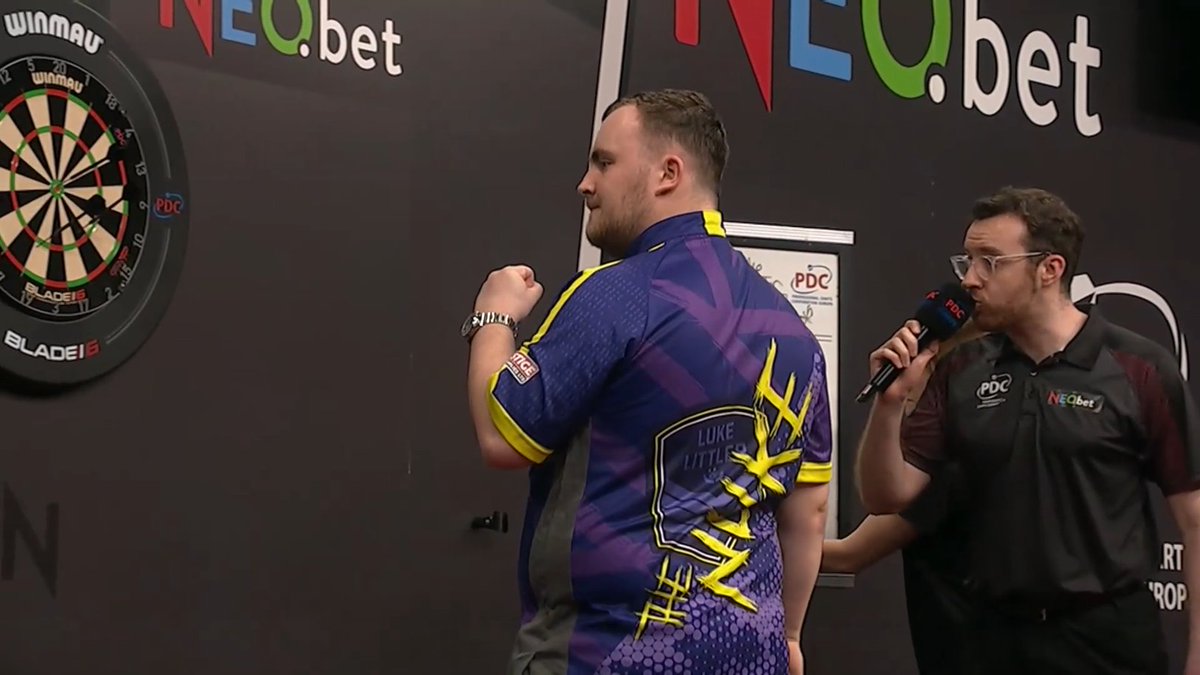 𝗧𝗛𝗘 𝗡𝗨𝗞𝗘 𝗖𝗟𝗔𝗜𝗠𝗦 𝗚𝗟𝗢𝗥𝗬 𝗜𝗡 𝗚𝗥𝗔𝗭 🏆 Luke Littler secures his second European Tour title of the year at the Austrian Darts Open courtesy of an 8-4 victory over Joe Cullen in the final with a 102.7 average! ☢️ #ADO24