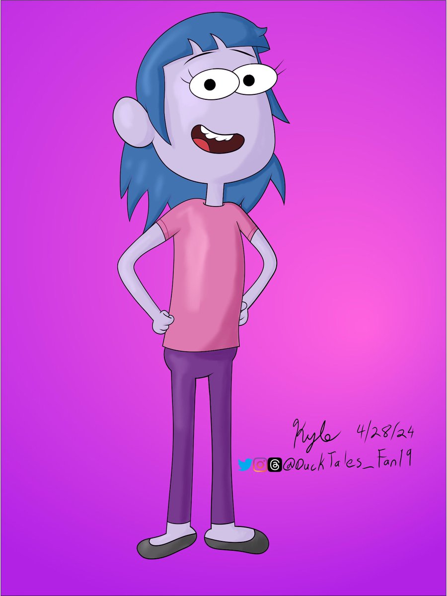 My latest art. Gloria Sato - Disney - Big City Greens #GloriaSato #BigCityGreens