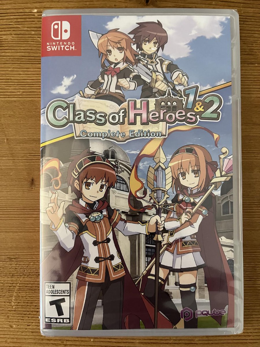 New Switch JRPG Pickup: Class of Heroes 1 & 2 Complete Edition Fantastic Dungeon JRPGs if you fancy games like Etrian Odyssey!