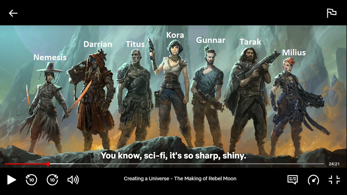 SamuEl_KentMan's tweet photo. The one that is missing is Kai #CharlieHunnam #NotARebel #GreenArrowWillItBe

Keep streaming #RebelMoon #RebelMoonPartOne #RebelMoonPartTwo on #Netflix! #ZackSnyder𓃵 https://t.co/eTKiN8q870