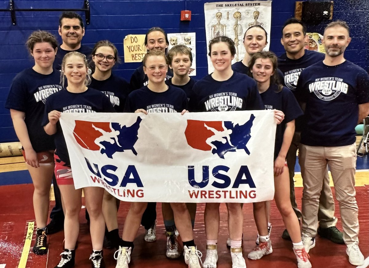 Team New Hampshire competed today at the Women’s Northeast Freestyle Duals.  Thanks to Mark Williams, Pete Runez and Nick Zeras for stepping up and helping to coach our girls!!