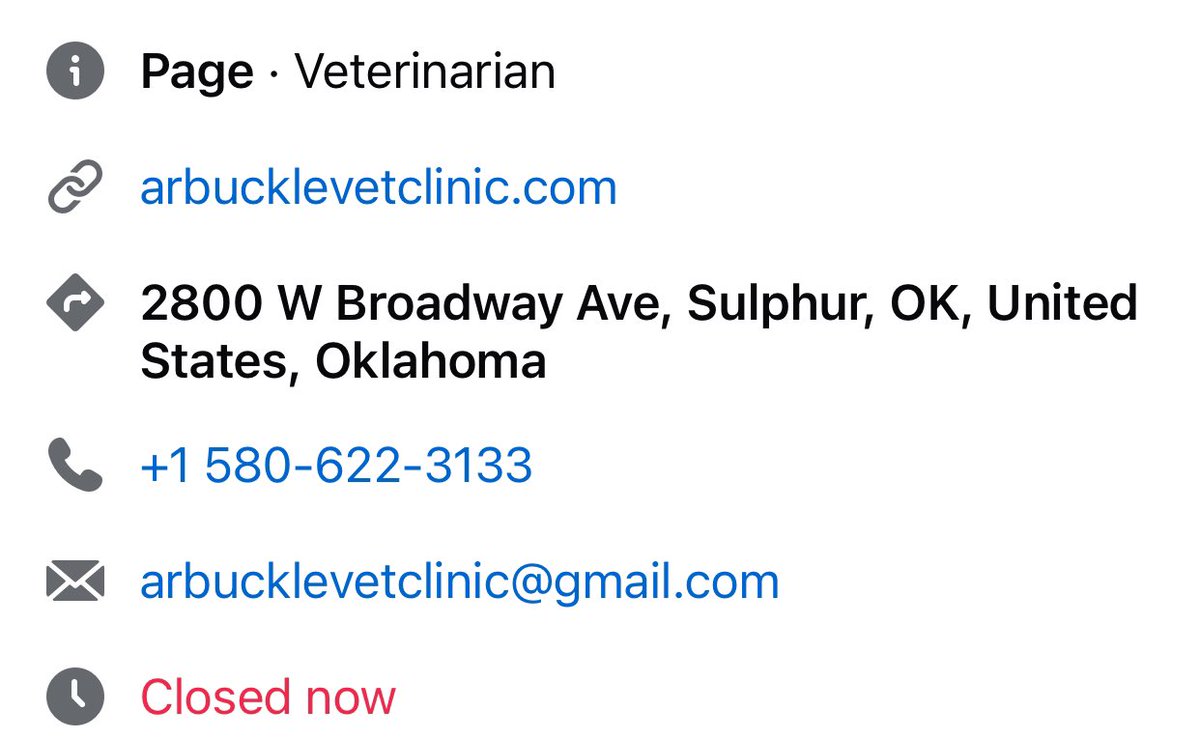 ‼️#SulphurOkTornadoes Arbuckle Veterinarian is taking the lead in #SulphurOk for lost & found pets. They are doing chip scans & housing displaced pets. Please contact them for direct help. T.Y!