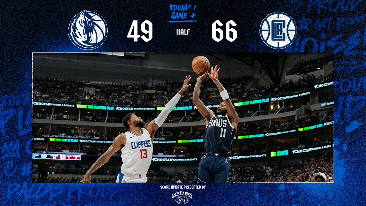 24 minutes to play.

@JackDaniels_US // #MFFL #OneForDallas