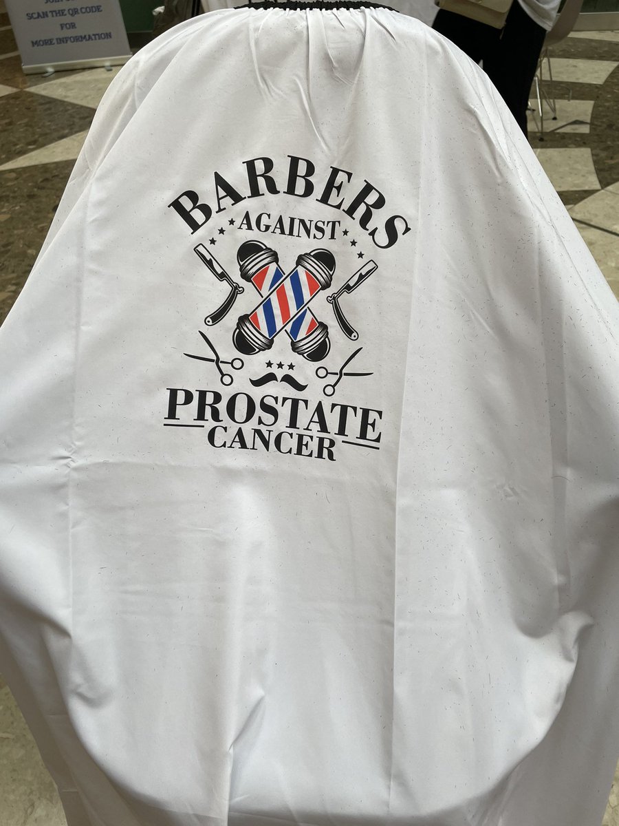 🚨 Amazing Day Alert! 🚨 At Lakeside Shopping Centre today, “Barbers Against Prostate Cancer” teamed up with “Hair Force One” to offer 40 free haircuts for men over 40. This fantastic initiative aims to raise awareness about prostate cancer, supported by Macmillan Cancer Support.