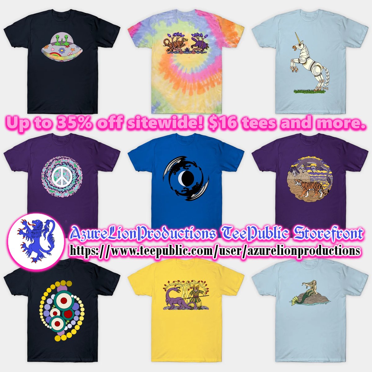 FINAL HOURS!

For a limited time over at TeePublic...

Up to 35% off sitewide! $16 tees and more.

Check out my designs at TeePublic! tee.pub/lic/-TNDl5jomGs 

#TeePublic