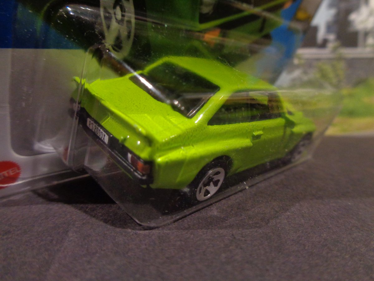 Found the Hot Wheels lime green Ford Escort RS2000 yesterday. First time I've seen it in the wild....well, Sainsbury's...