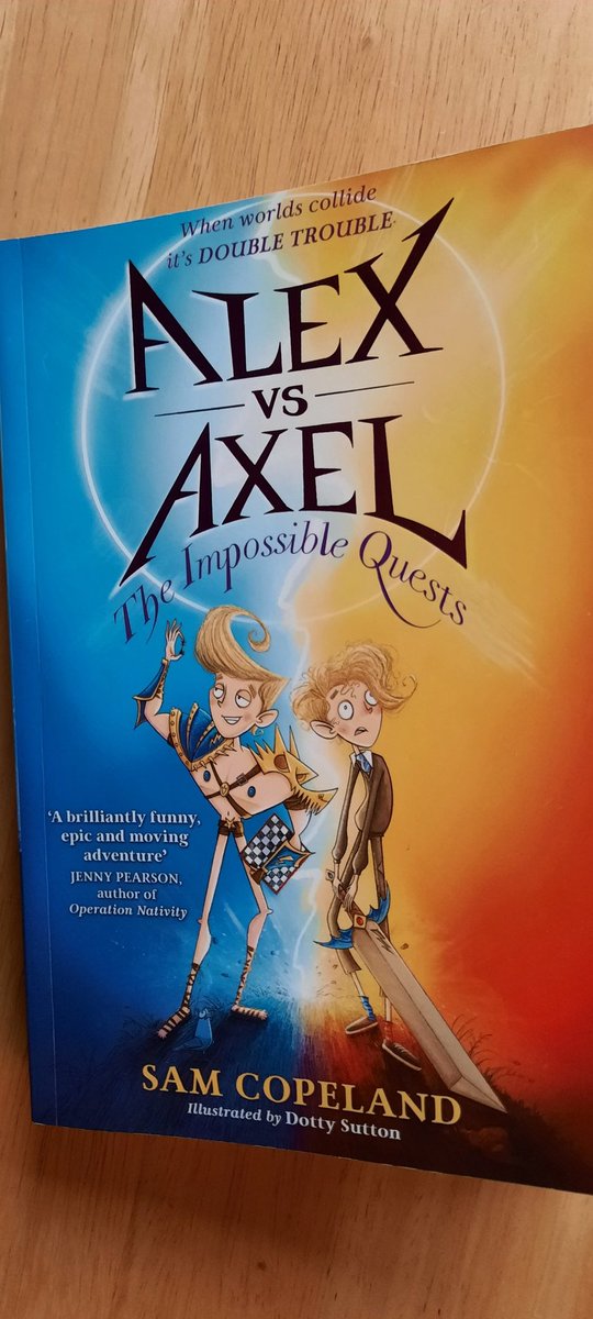 Fabulous, fantastic and funny, I really enjoyed Alex Vs Axel: The Impossible Quests by the brilliant @stubbleagent. With shades of Terry Pratchett, The Princess Bride and Tolkien (if he'd carried on writing comedy after Chapter One of The Hobbit!) readers are going to LOVE this!
