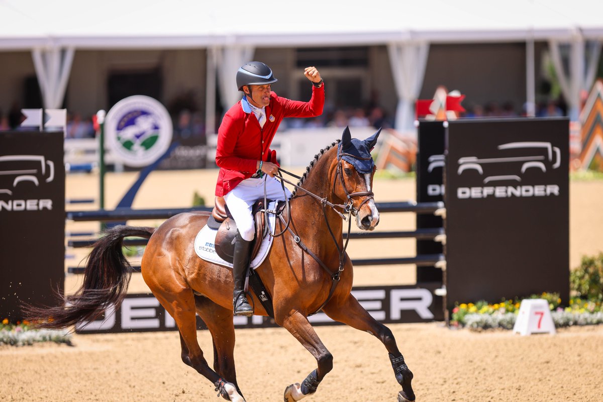 Scenes from the Rolex ring this morning. @LandRoverUSA | @MarsGlobal