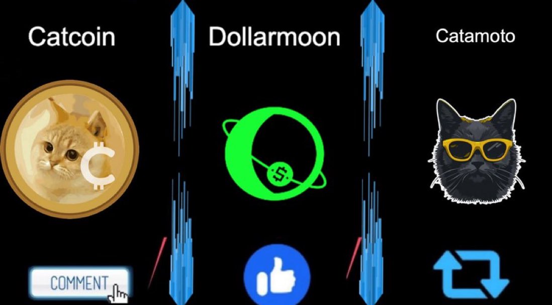 If you have 100.000$. What 

#memecoin you will buy?

#Catcoin Comment 👇
@dollarmoonio Like 💙
$CATA RT 🔄