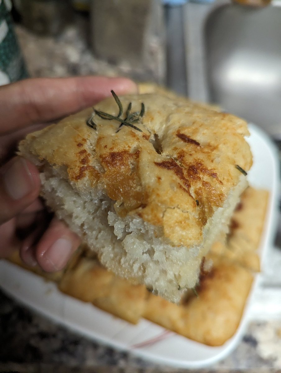 Third attempt at a focaccia