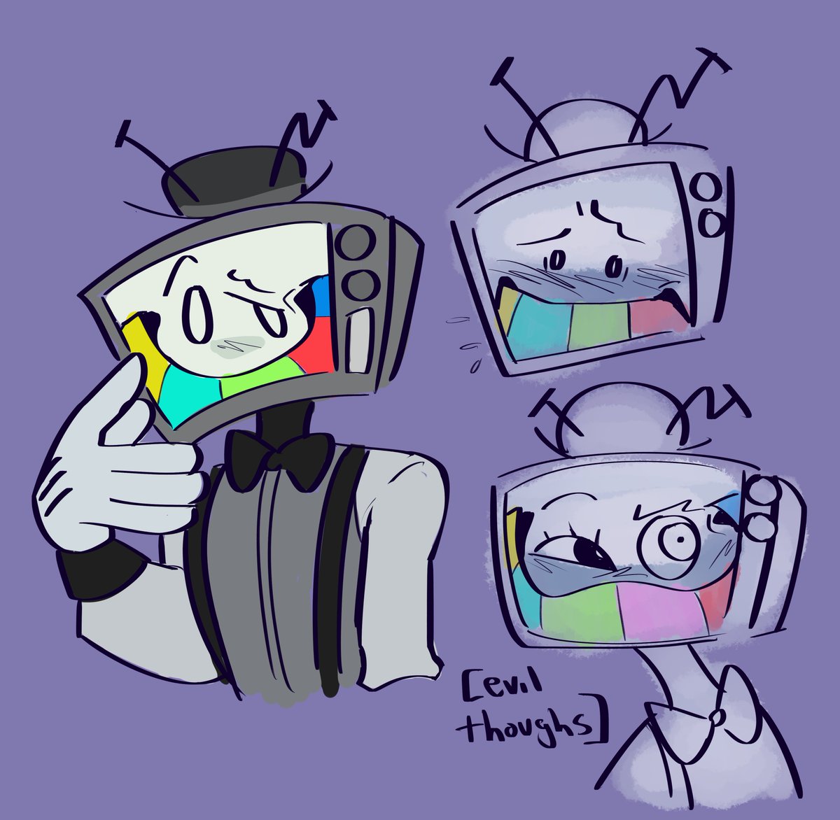 more drawings of Mr Puzzles > 7 < #art #smg4 #Puzzlevision #mrpuzzles