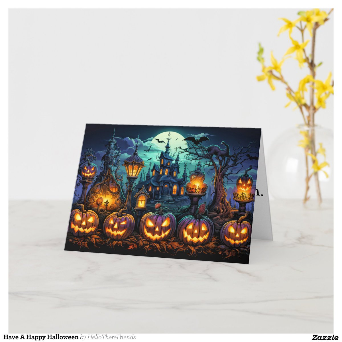 Have A Happy Halloween Card→zazzle.com/z/ahm8cd1a?rf=…

#GreetingCards #HalloweenCards #HappyHalloween #Pumpkins #Horror #HalloweenArt #TrickOrTreat #HauntedHouse #HappyHalloweenCards #Macabre