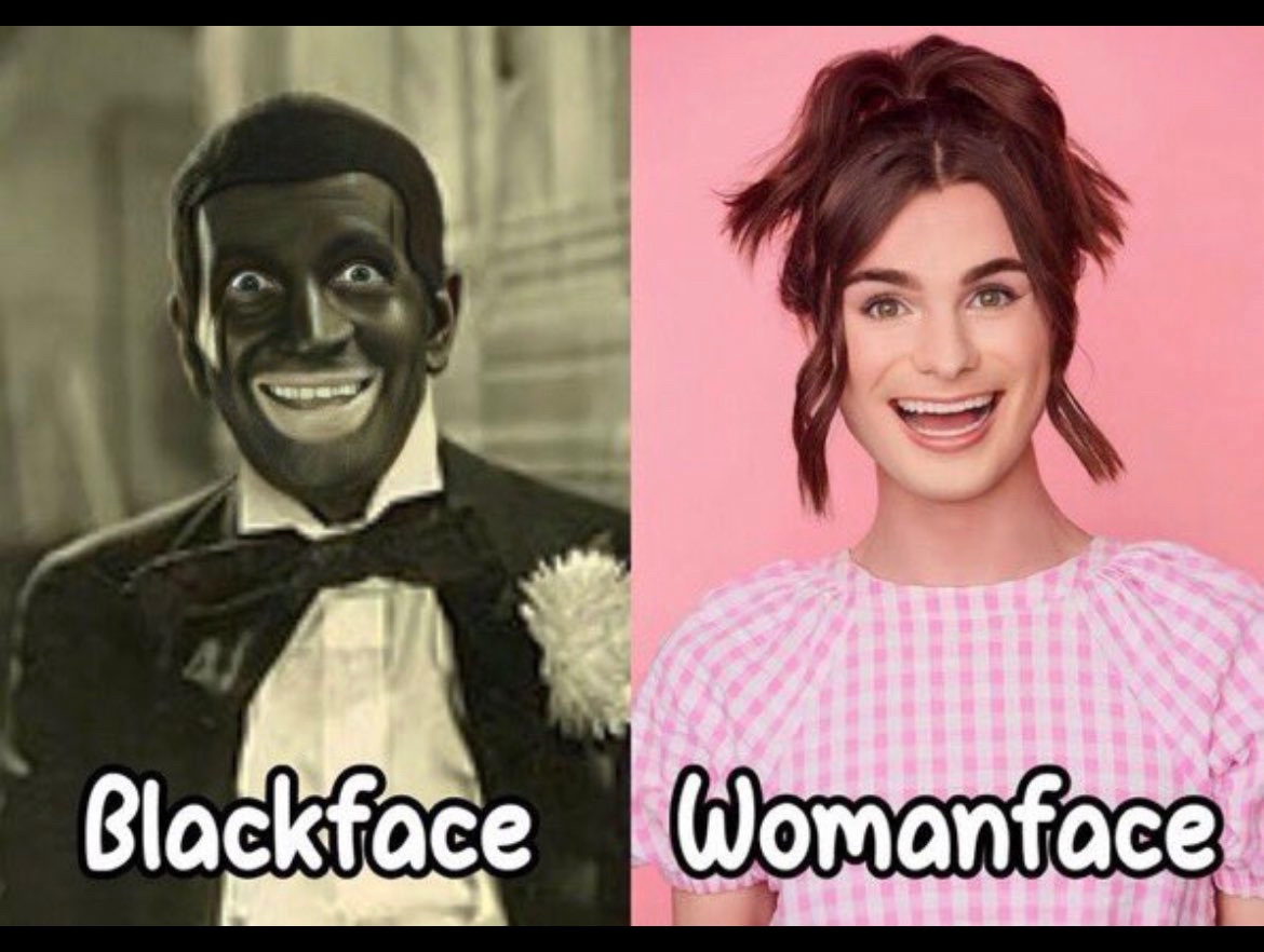 @DuncanBannatyne @CrunchAlias Men in womanface are the 2020s version of 1960s B/W Minstrels