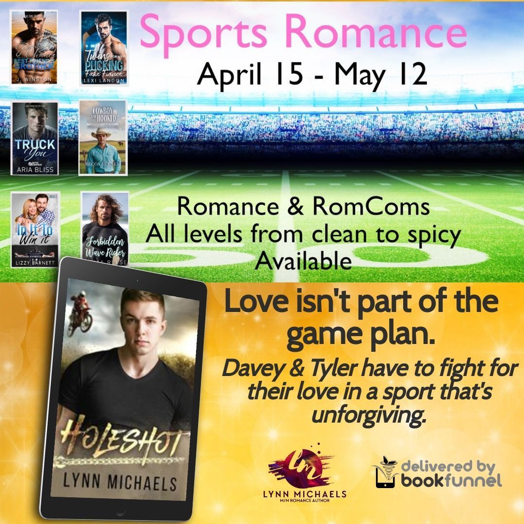 #SportsRomance on #BookFunnel
buff.ly/3vHx74N 
And check out HOLESHOT
#mmsportsromance #RacingRomance #fightforlove #loveislove
Get Ready for a dirty ride!
#readmoreromance #romance #QueerRomance #MMRomanceBooks  #QueerBooks #GayBookstagram #lgbtqromance #readingrainbow