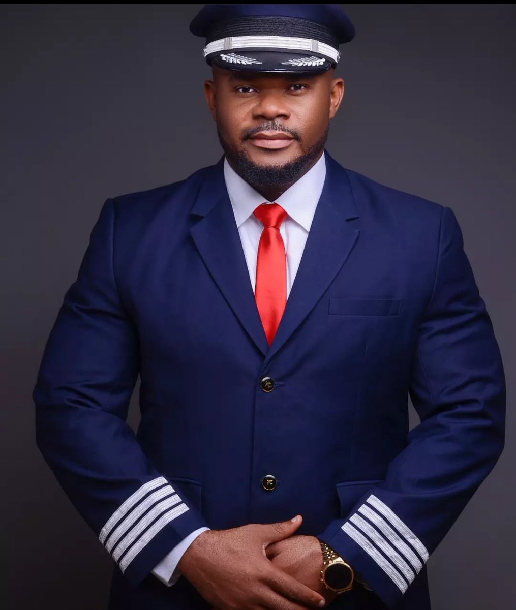 Uniforms by @CrewFitNg ! Grateful to God for the works of my hand. This road has been turbulent but we pin. @flyairpeace crew