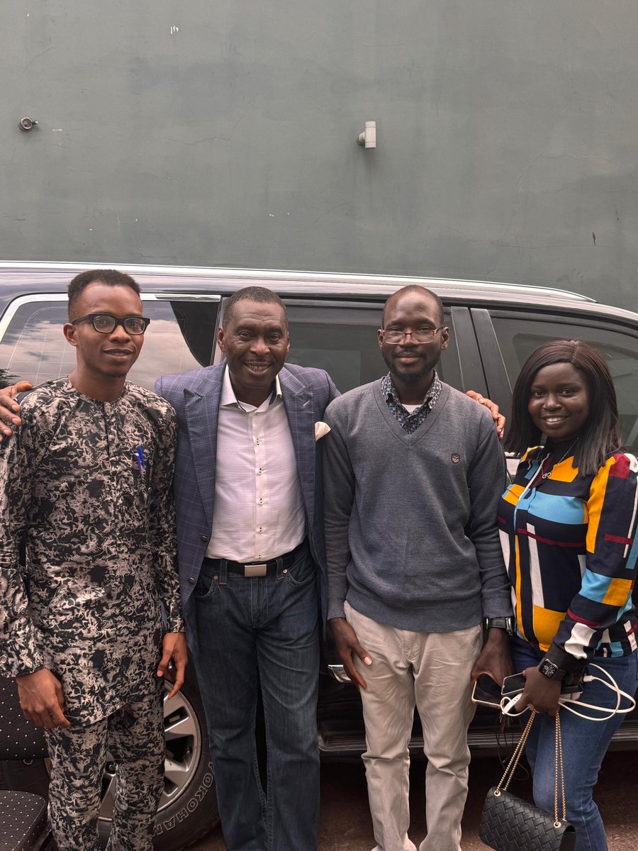 So yesterday, our AfriLED team had the singular privilege to meet with an investment tycoon after listening to his words on the 'stories that shape us'.

This is a journey that deepens our impact on the growth and development of Undergraduate youths through AfriLED. #YouthPower