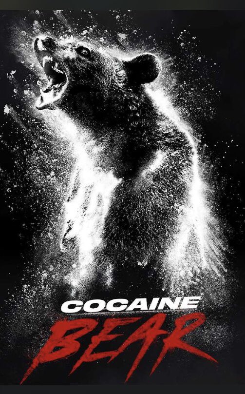 Tonight’s #Movie rewatch #CocaineBear 🐻 #RayLiotta #KeriRussell #OsheaJacksonJr