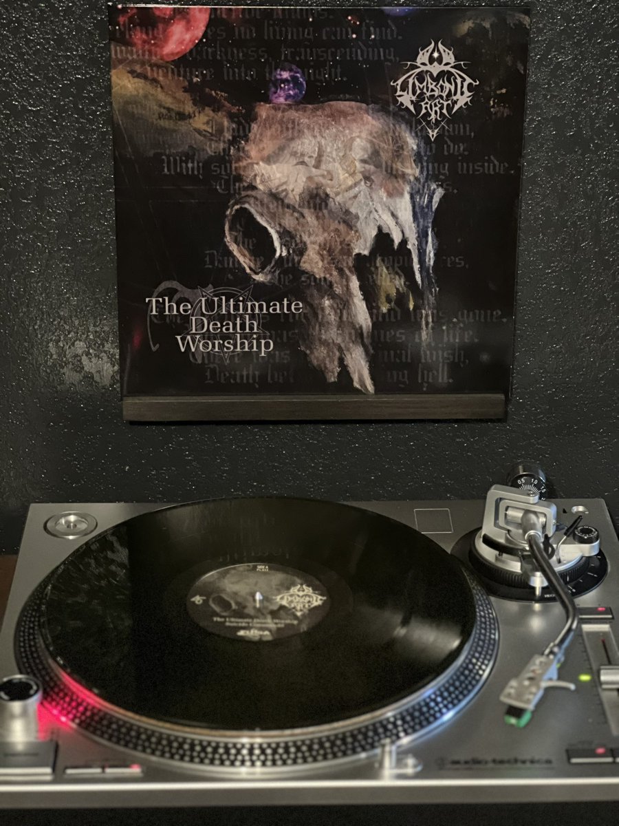 LIMBONIC ART “The Ultimate Death Worship” 2002 #norweigansymphonicblackmetal #limbonicart 1of250 black vinyl 2023 #flogarecords