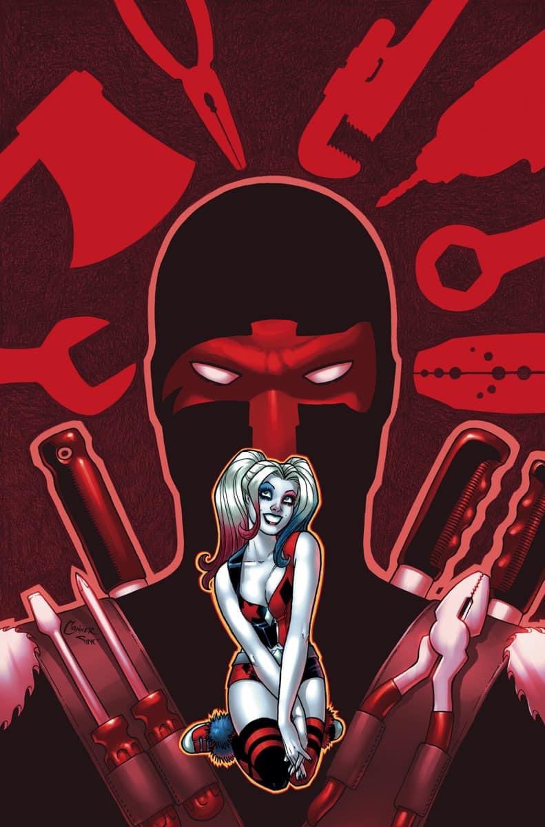 Harley Quinn #27 cover art by Amanda Conner.