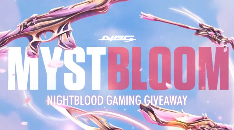 🌸 MYSTBLOOM BUNDLE GIVEAWAY 🌸 [NA ONLY] To enter: ✅ Follow @Nightblood_gg ✅ Like ♥ ✅ Retweet 🔁 Winner announced May 10th 🩸 #VALORANT #MYSTBLOOM #BUNDLEGIVEAWAY