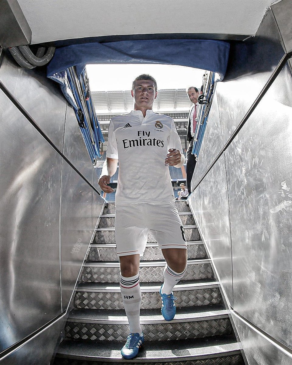 Toni Kroos’ first day. 🤍