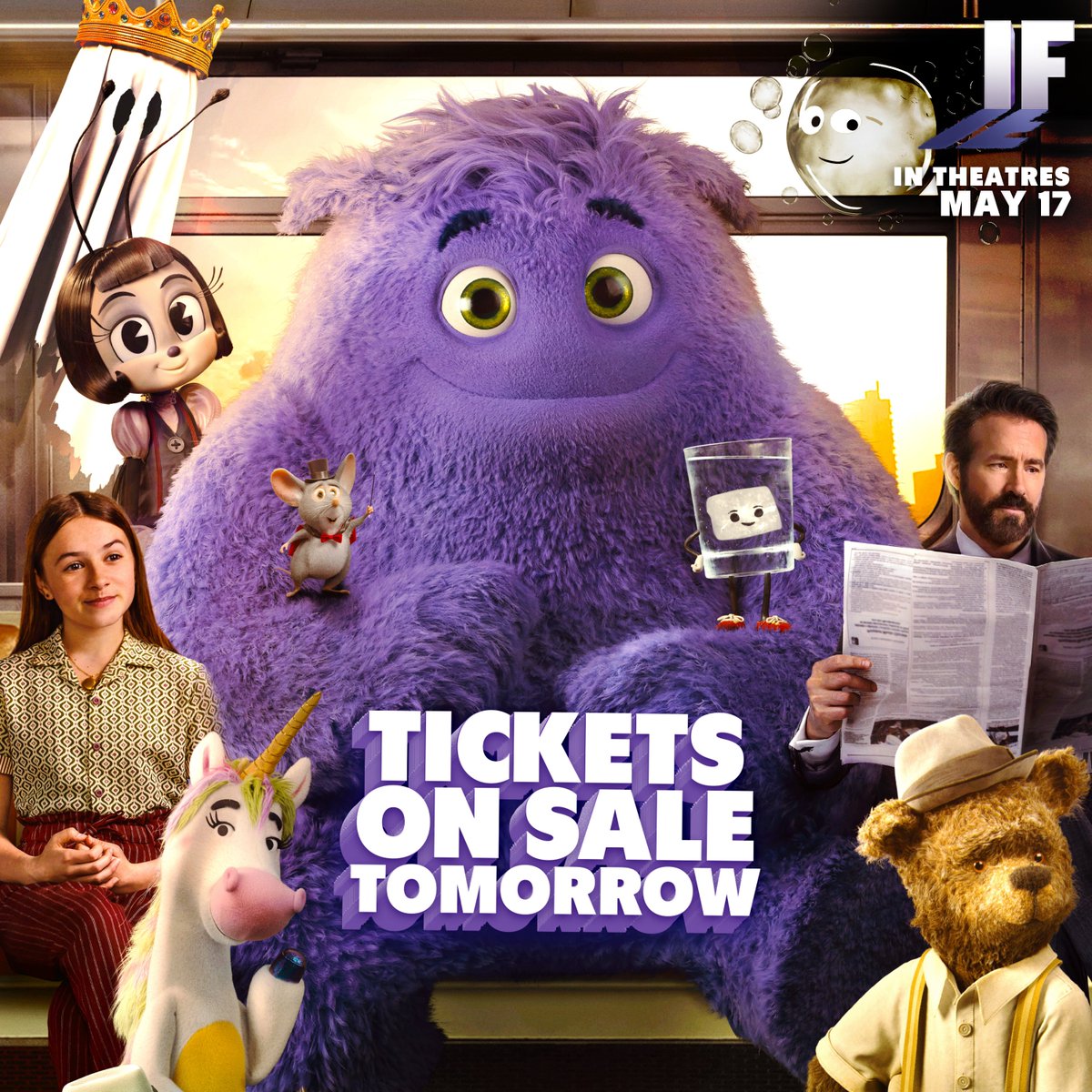 What IF we told you, #IFMovie tickets go on sale TOMORROW? Set a reminder! 👀