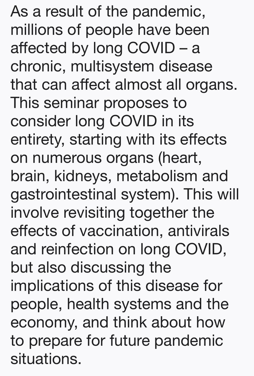 Switzerland 🇨🇭seminar by Prof Ziyad Al-Aly on «#LongCOVID: the lasting legacy of the pandemic ». hug.ch/evenement/semi… A critical reality with unique challenges @zalaly @mayssamnehme @iguessous @hug_ge @unige_en #postcovid #covid19 @FLAHAULT 1/