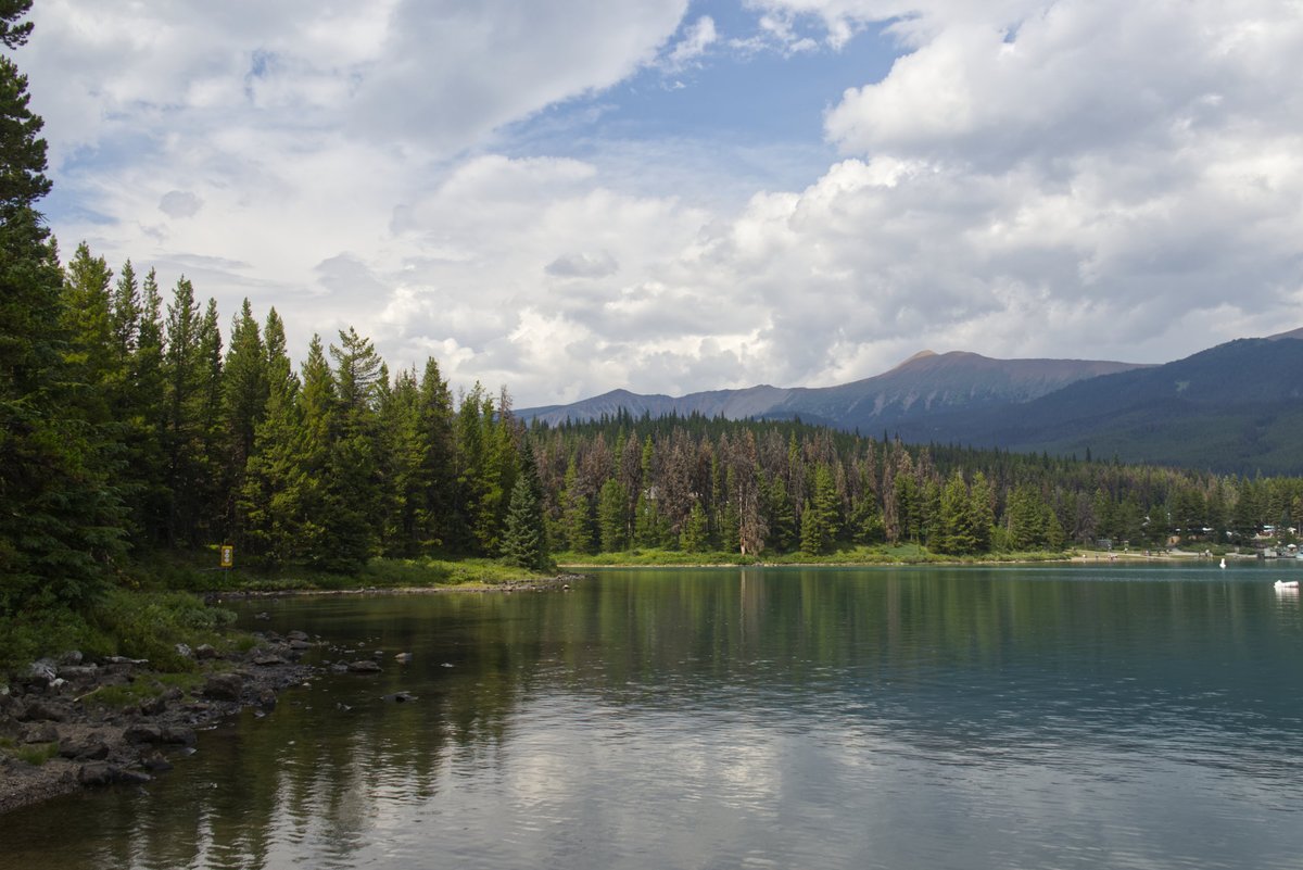 Maligne Lake from last summer.

#photography #nature #landscape