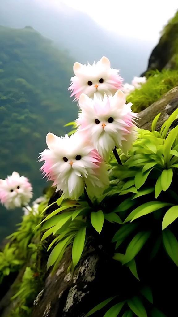 Ayder Yaylası’nda yılda bir kere açan Kedi Çiçeği’nin güzelliğine bakar mısınız!