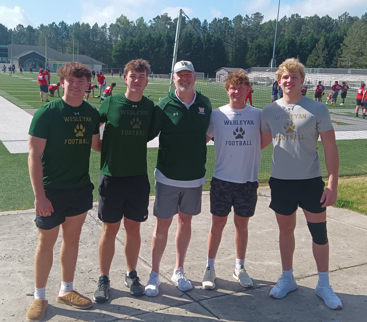 Great event this morning at @TheMVPCamps in Kennesaw. Our guys are grateful for the opportunity and certainly made a strong showing. #hardworkwins @Ben_Brown19 @LawsonKoch_ @mattwright_15 @RoushConnor @RustyMansell_ @FranklinPridgen