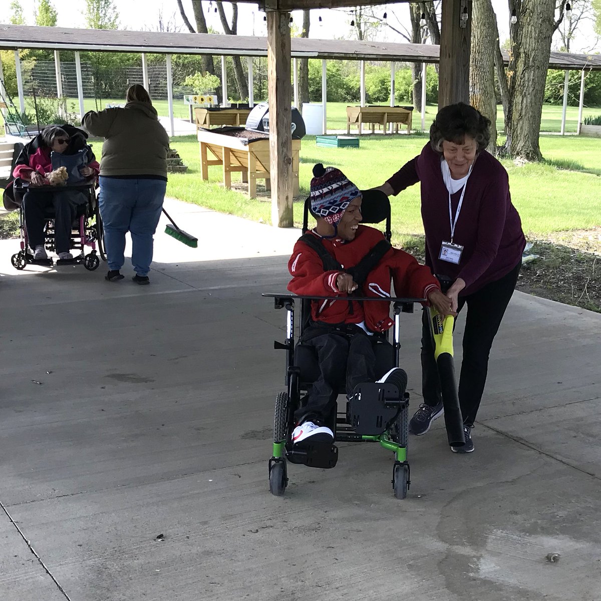 Members of the CAC gardening group had a wonderful day working on the Open Door AccessABLE Community Garden!🌱

#OpenDoorCbus #InspiringLifeJourneys #CareerActivityandCommunity #AccessABLECommunityGarden #GardenClub