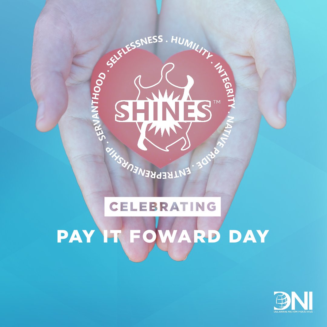 Today is Global Pay it Forward Day. #Selflessness is one of our #SHINES values. One act of kindness can make a difference in the lives of more than one person. #Kindness is exponential. #PayItForward #ActOfKindness #HelpOthers
